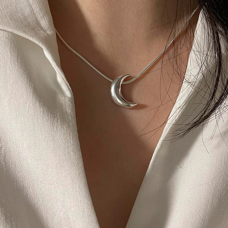Collier Pendentif Lune
