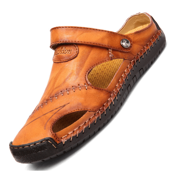 Chris™ | Sandales en cuir orthopédiques
