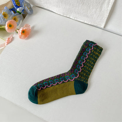 Chaussettes Décontractées Vintage