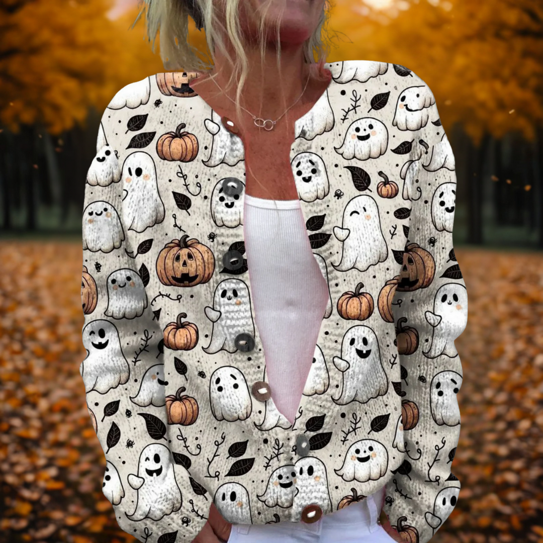 Raven | Cardigan d'Halloween