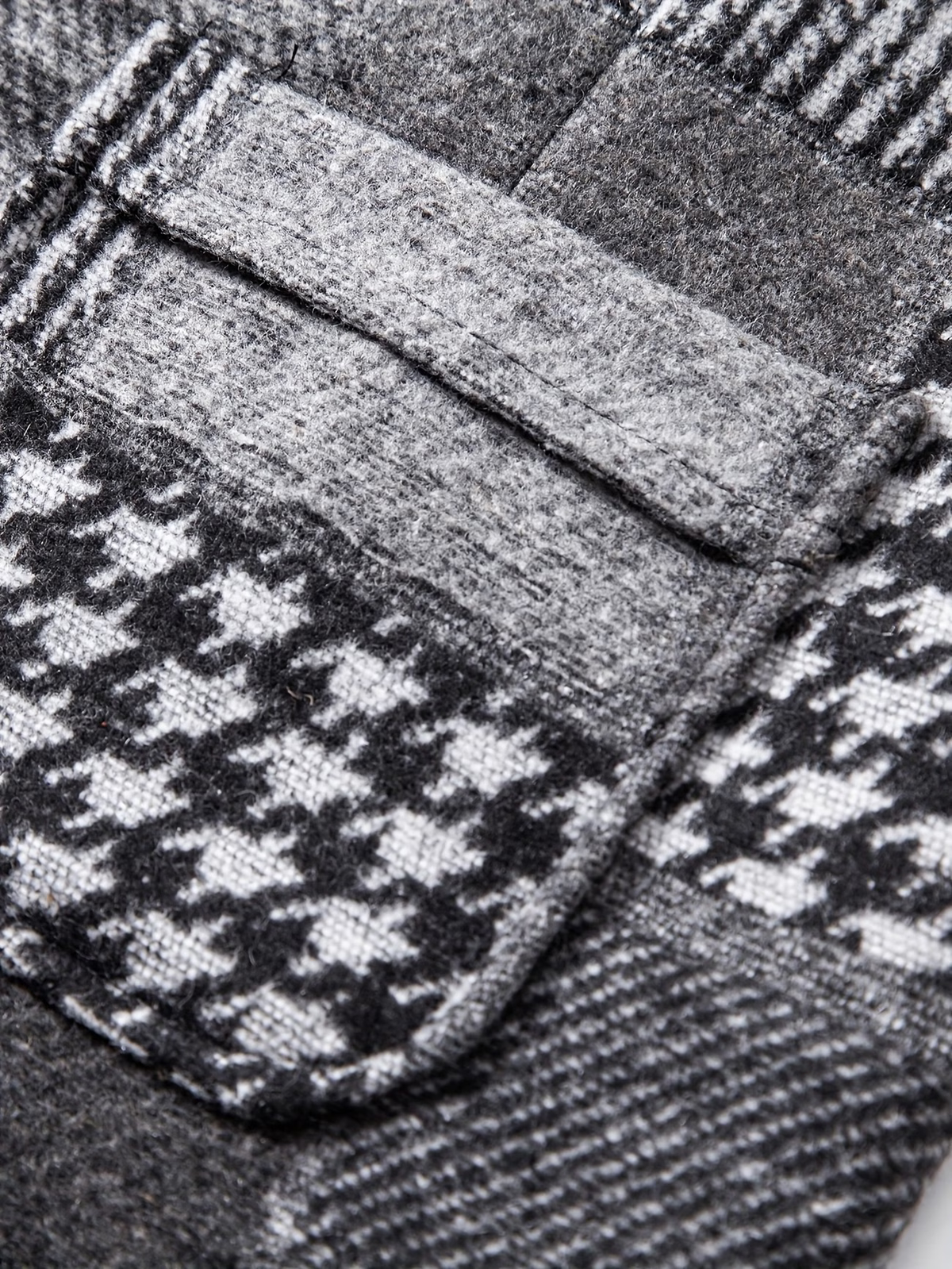 Laurent | Gilet en Tweed à Motif Chevron pour Homme