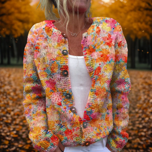 Estelle | Cardigan Feuille d'Erable
