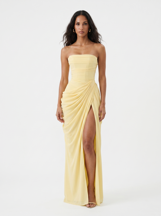 Amandine | Robe de soirée longue