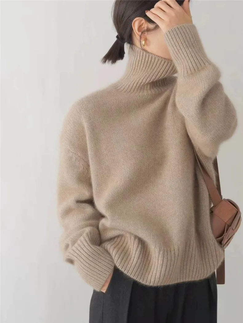 Emma | Pull col roulé intemporel