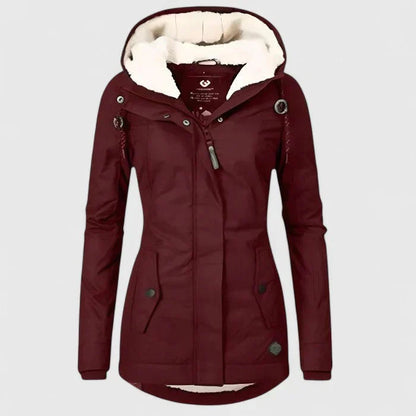 Louise – Veste Imperméable Élégante