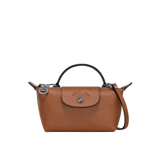 Mini Sac en Cuir - Marron