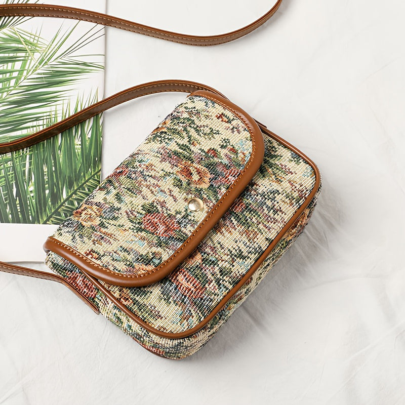 Sac Fleuri Vintage