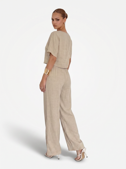 Coline | Ensemble en lin élégant