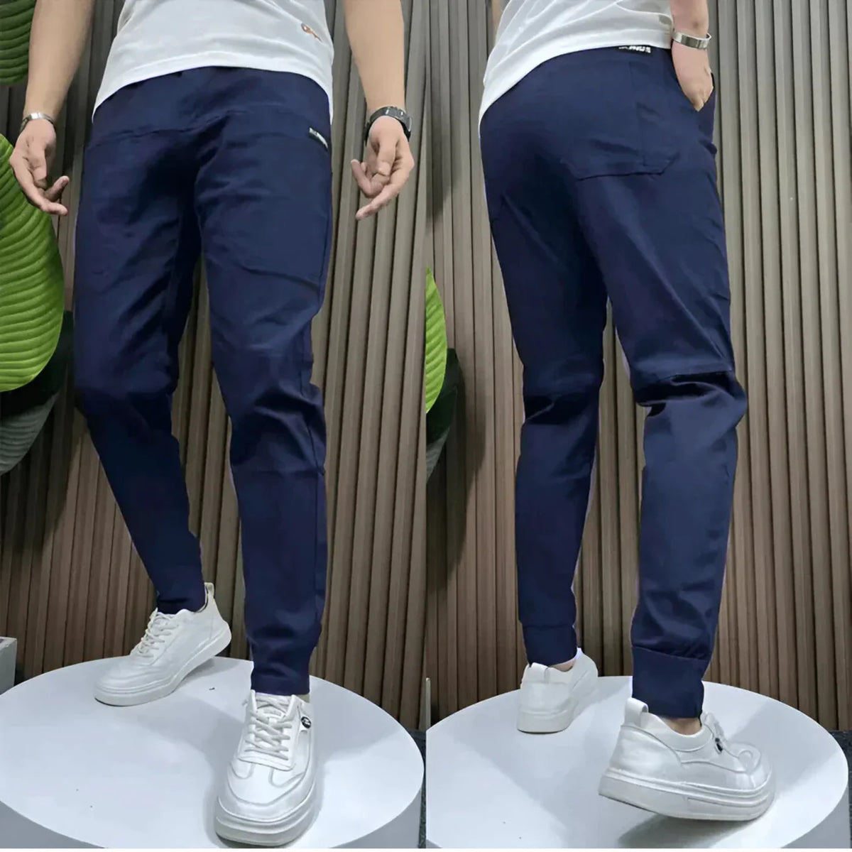 Louis | Pantalon Cargo Stretch Premium Homme