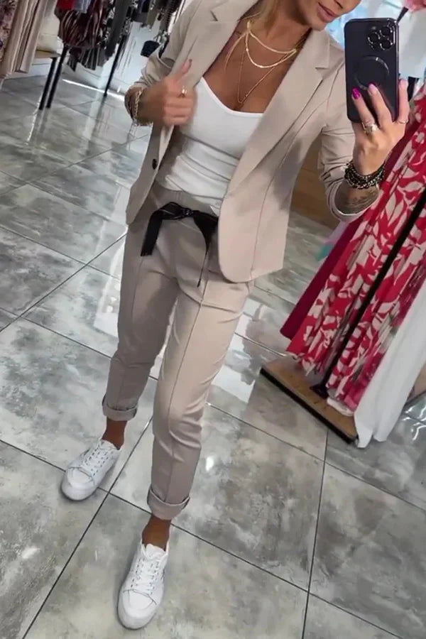 Violette | Ensemble blazer et pantalon élégant