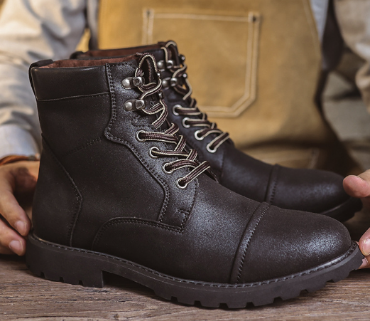 Colton™ | Bottes en cuir pour hommes premium